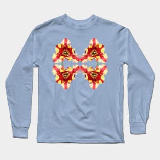 Tulipa 'Flaming Parrot' Parrot Group Tulip Long Sleeve T-Shirt